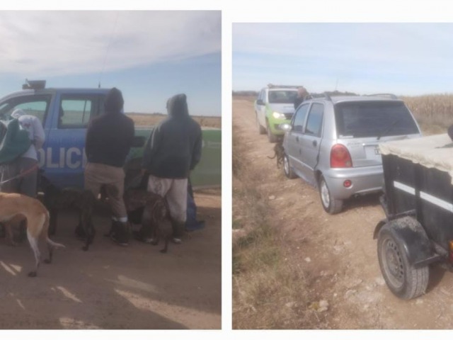 Tres infraccionados por caza furtiva